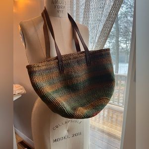 Vintage basket bag cute but too small for me